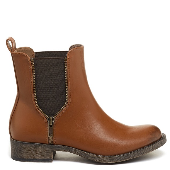 NWT Rocket Dog Camilla Tan Brown Chelsea Ankle Boots - Picture 8 of 9